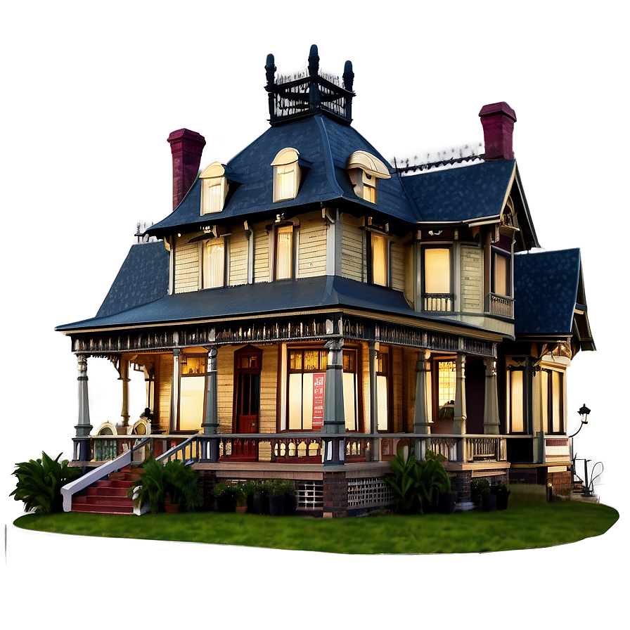 Victorian Houses Png 45