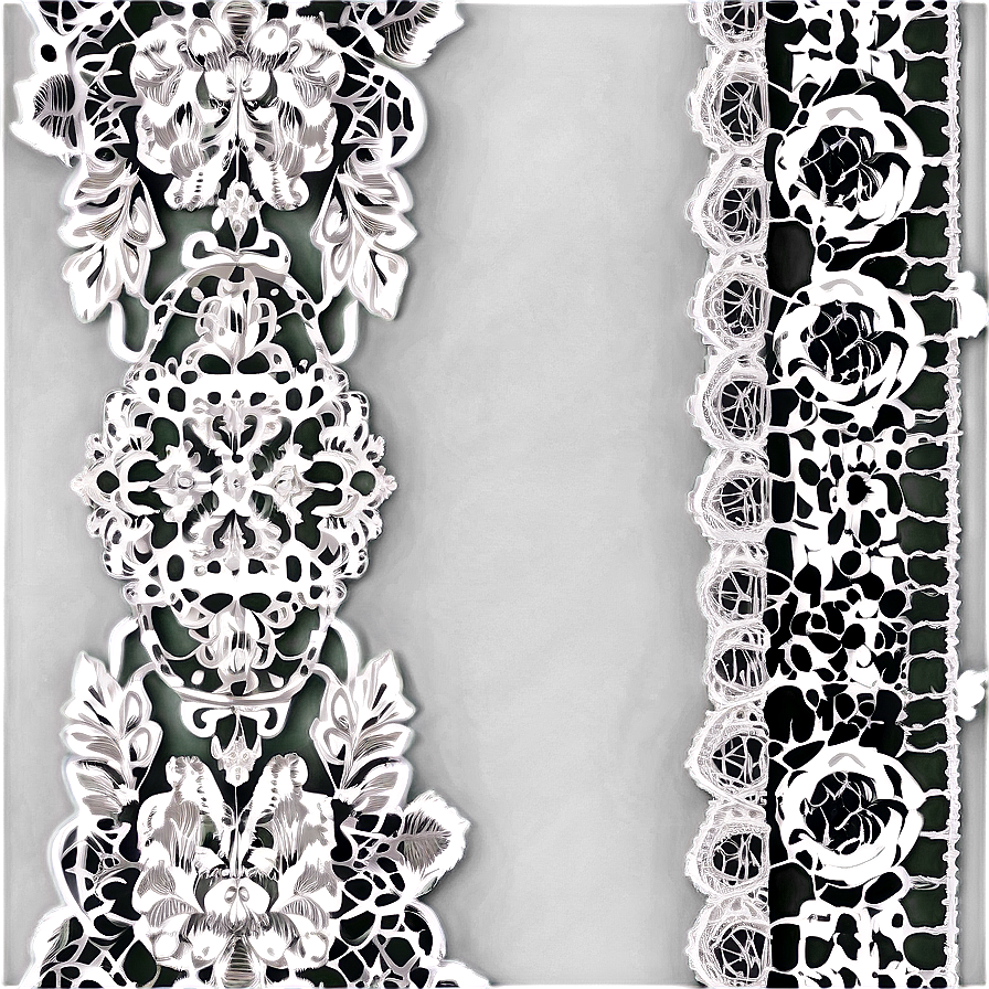 Victorian Lace Frame Png 25