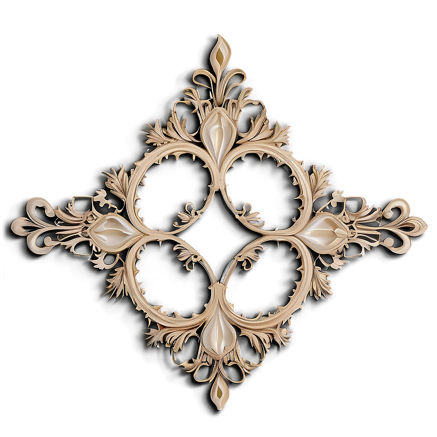 Victorian Lace Frame Png 64