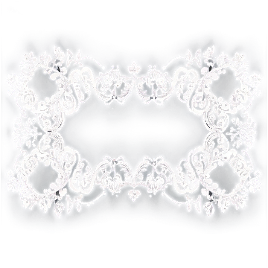 Victorian Lace Frame Png Xgy