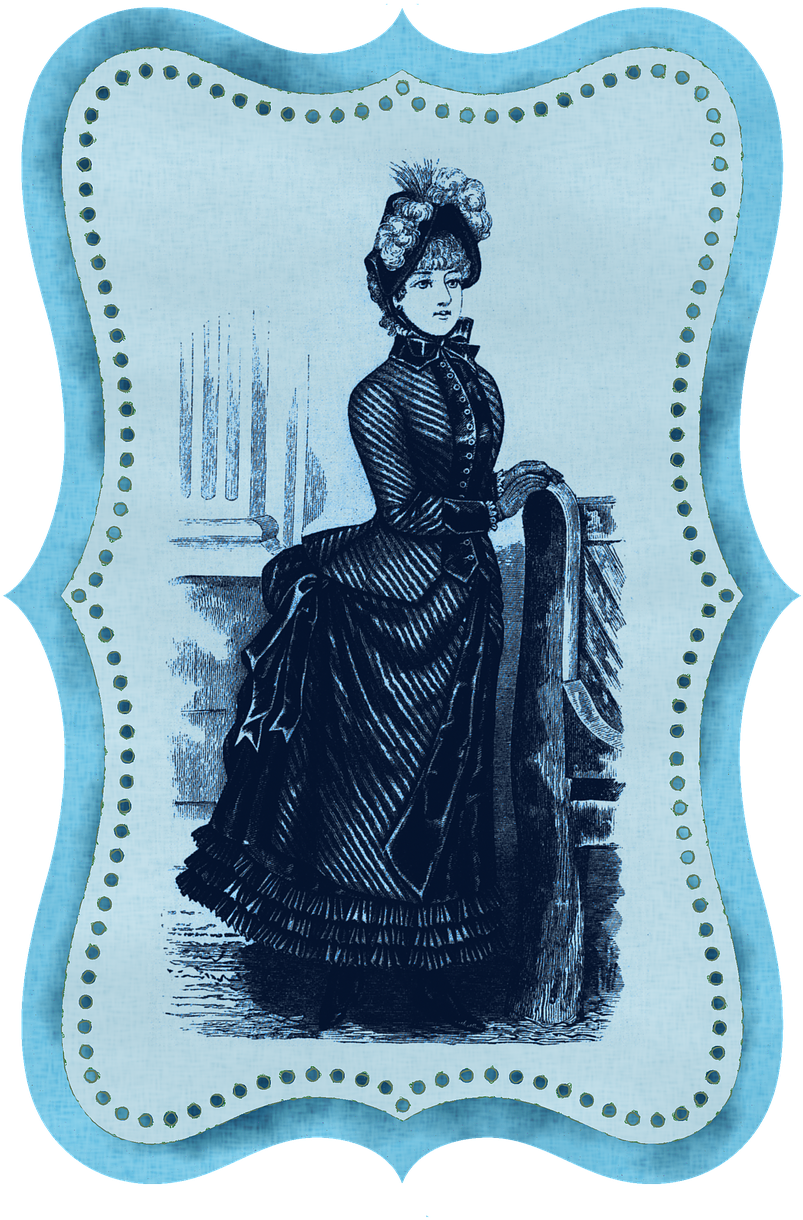 Victorian Lady Elegant Portrait