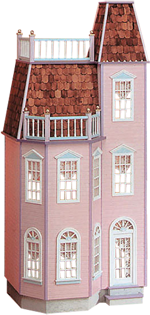 Victorian Pink Dollhouse