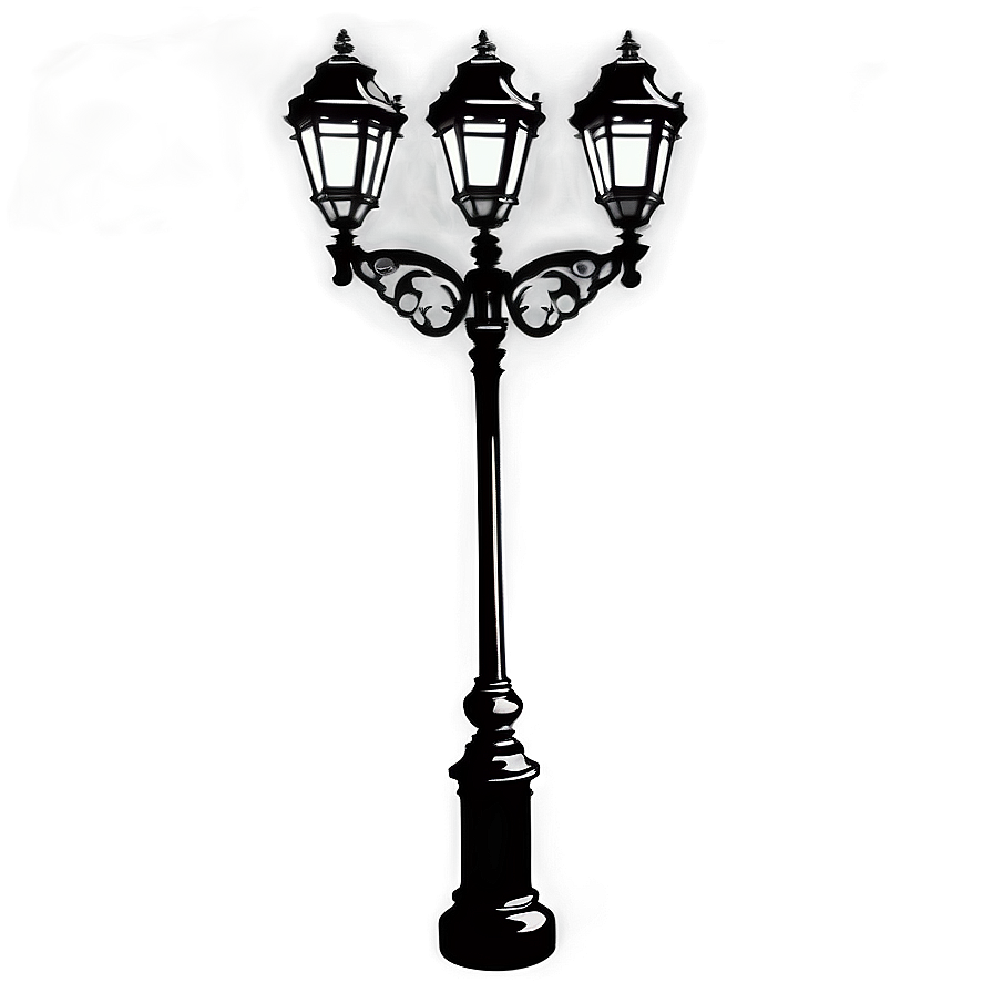 Victorian Style Light Post Png Obf27