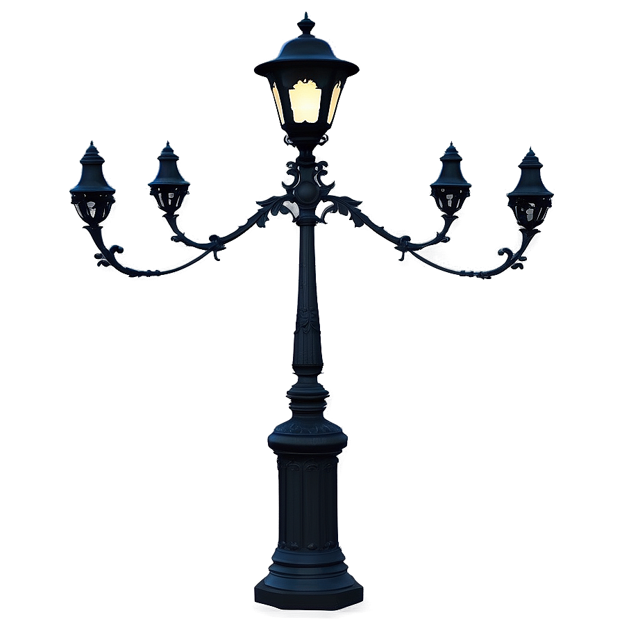 Victorian Style Light Post Png Ulo96