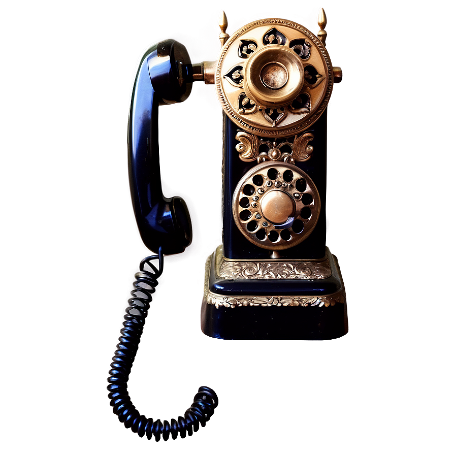 Victorian Style Telephone Png 77