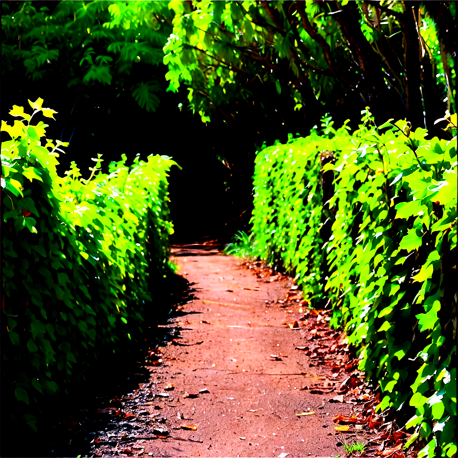 Vine Infested Pathway Png 4
