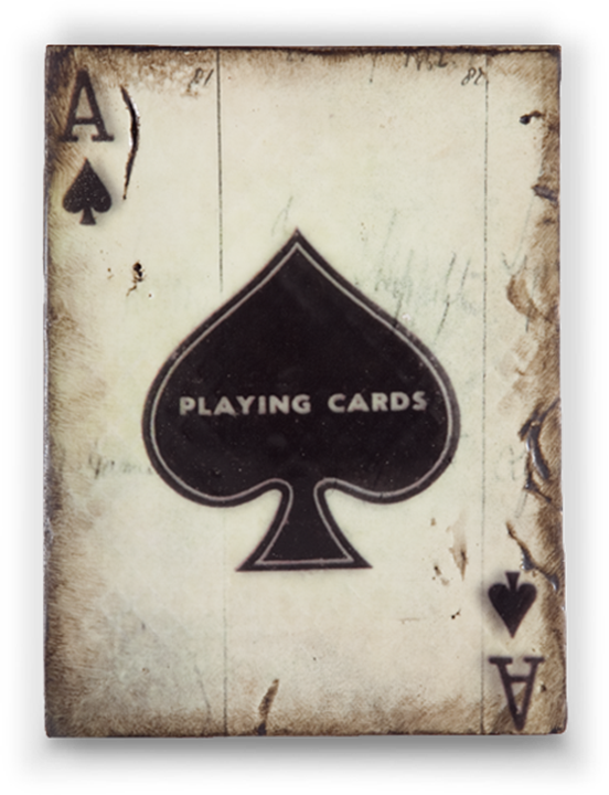 Vintage Aceof Spades Card