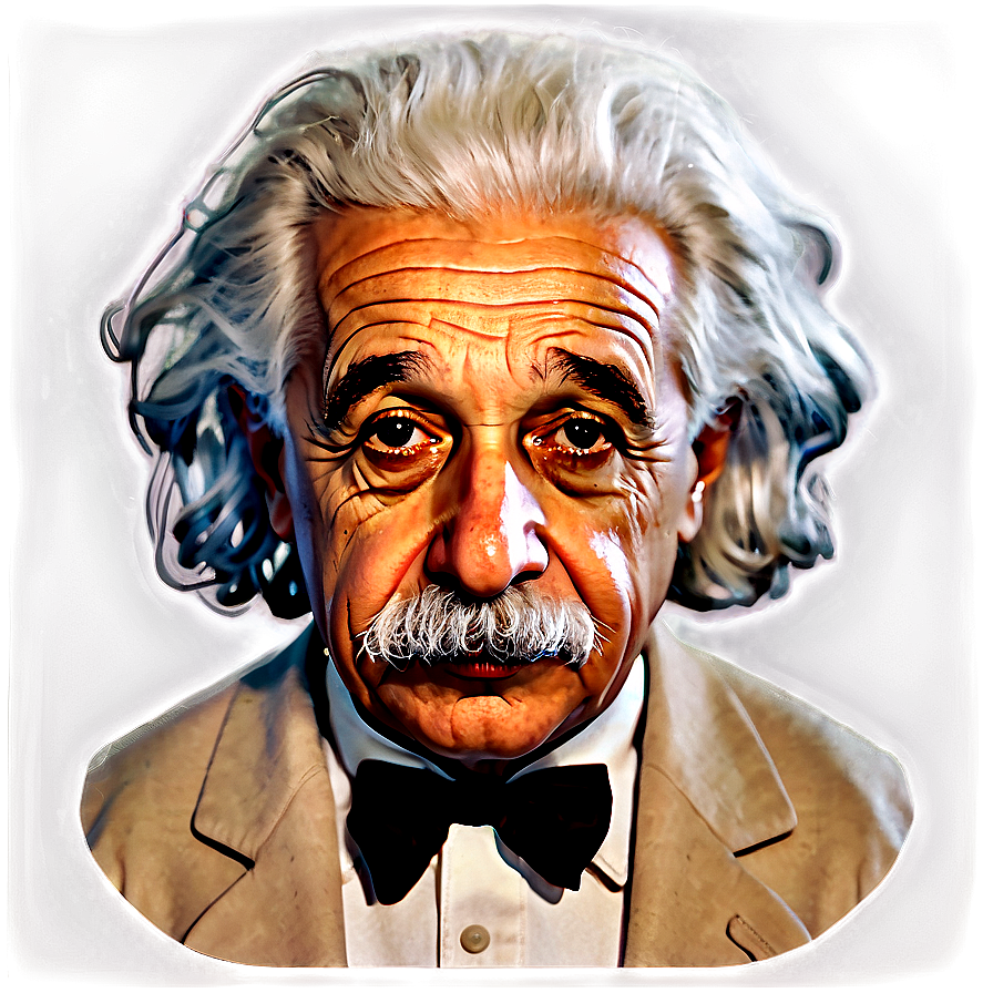 Vintage Albert Einstein Photo Png 06122024