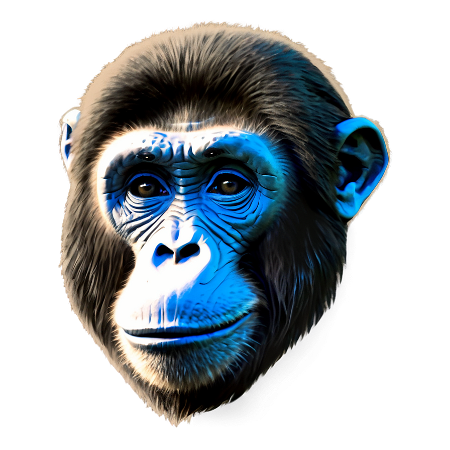 Vintage Ape Sketch Png 33