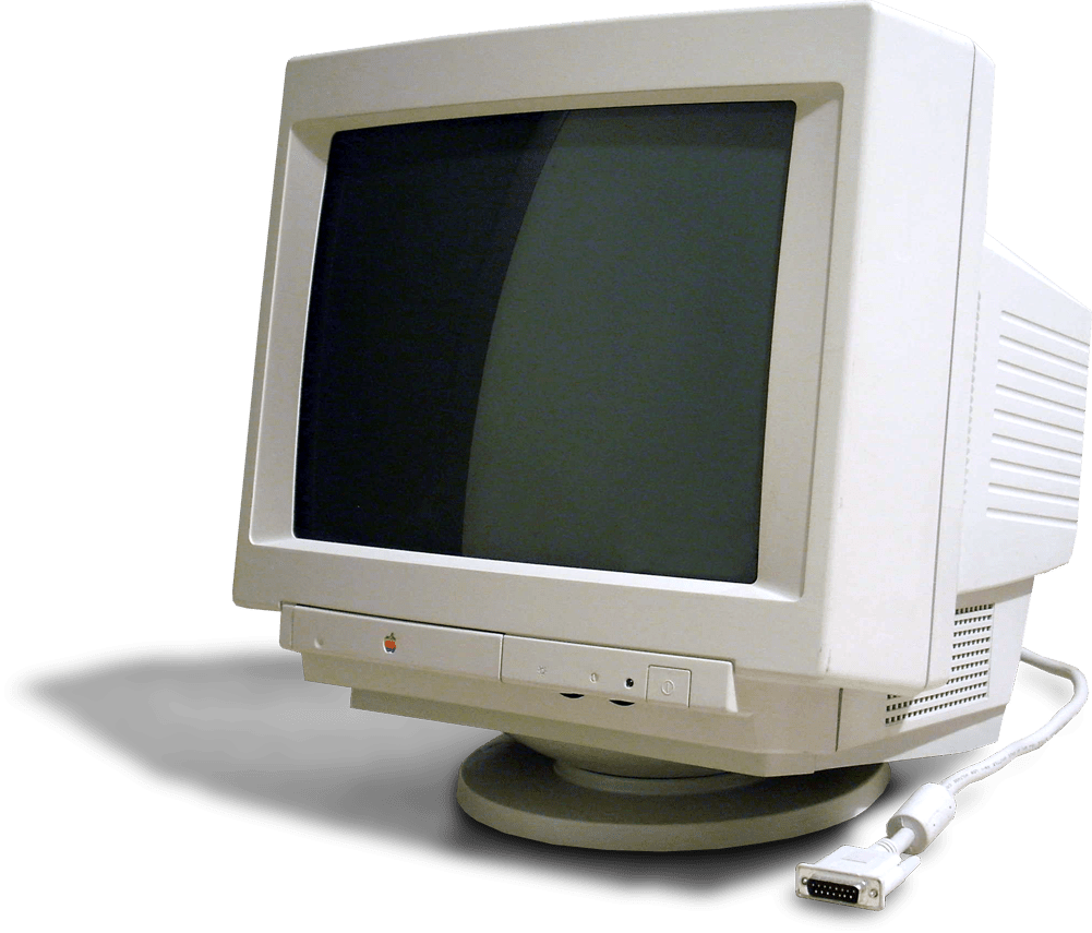 Vintage Apple C R T Monitor