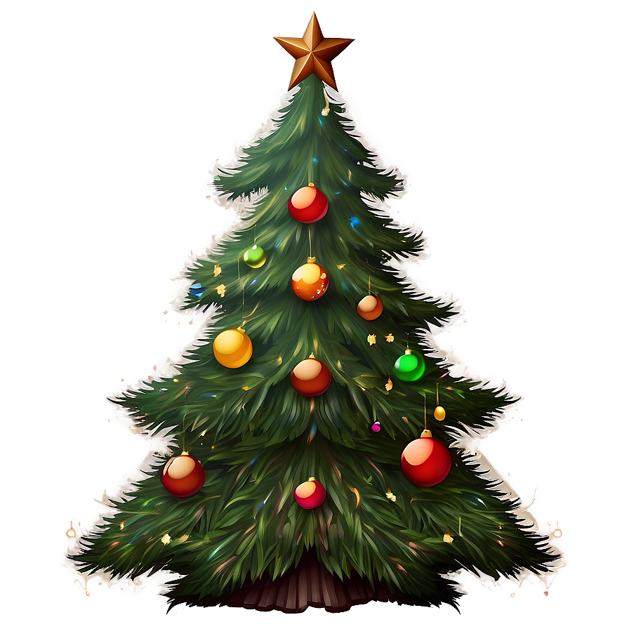 Vintage Arbol De Navidad Style Png Vcg