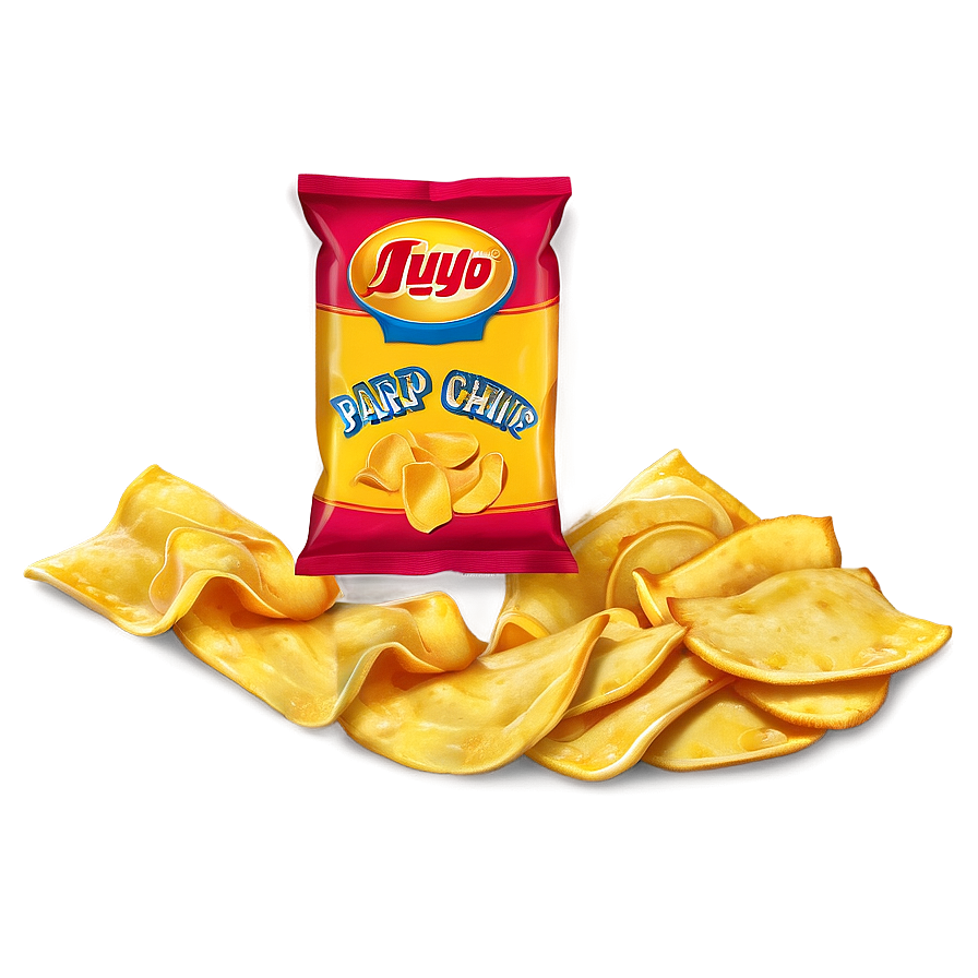 Vintage Bag Of Chips Png 2