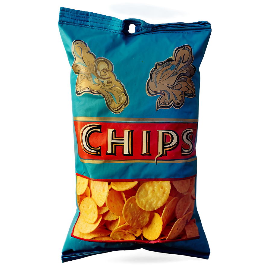 Vintage Bag Of Chips Png 60