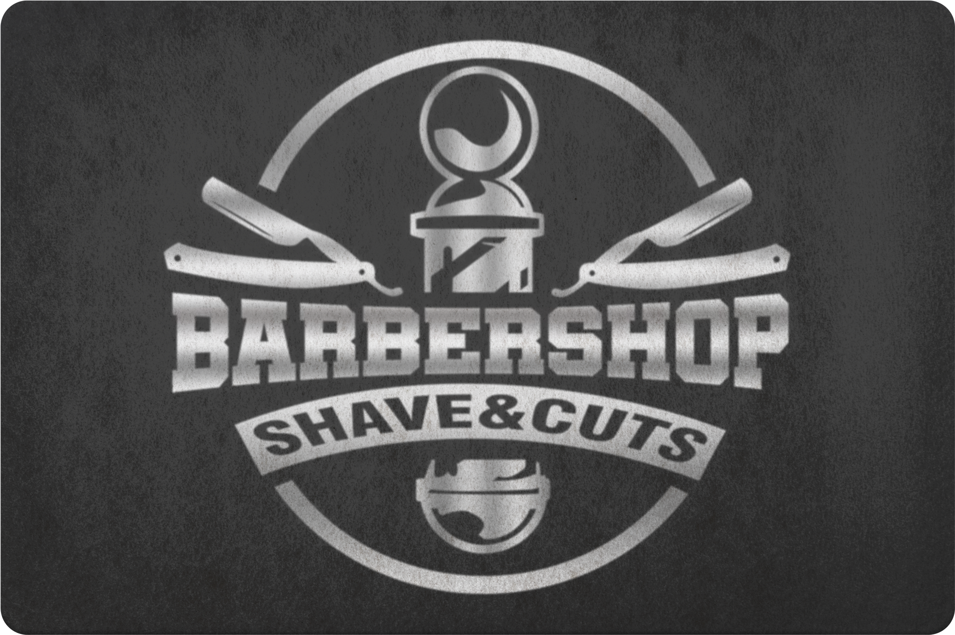 Vintage Barbershop Logo Design