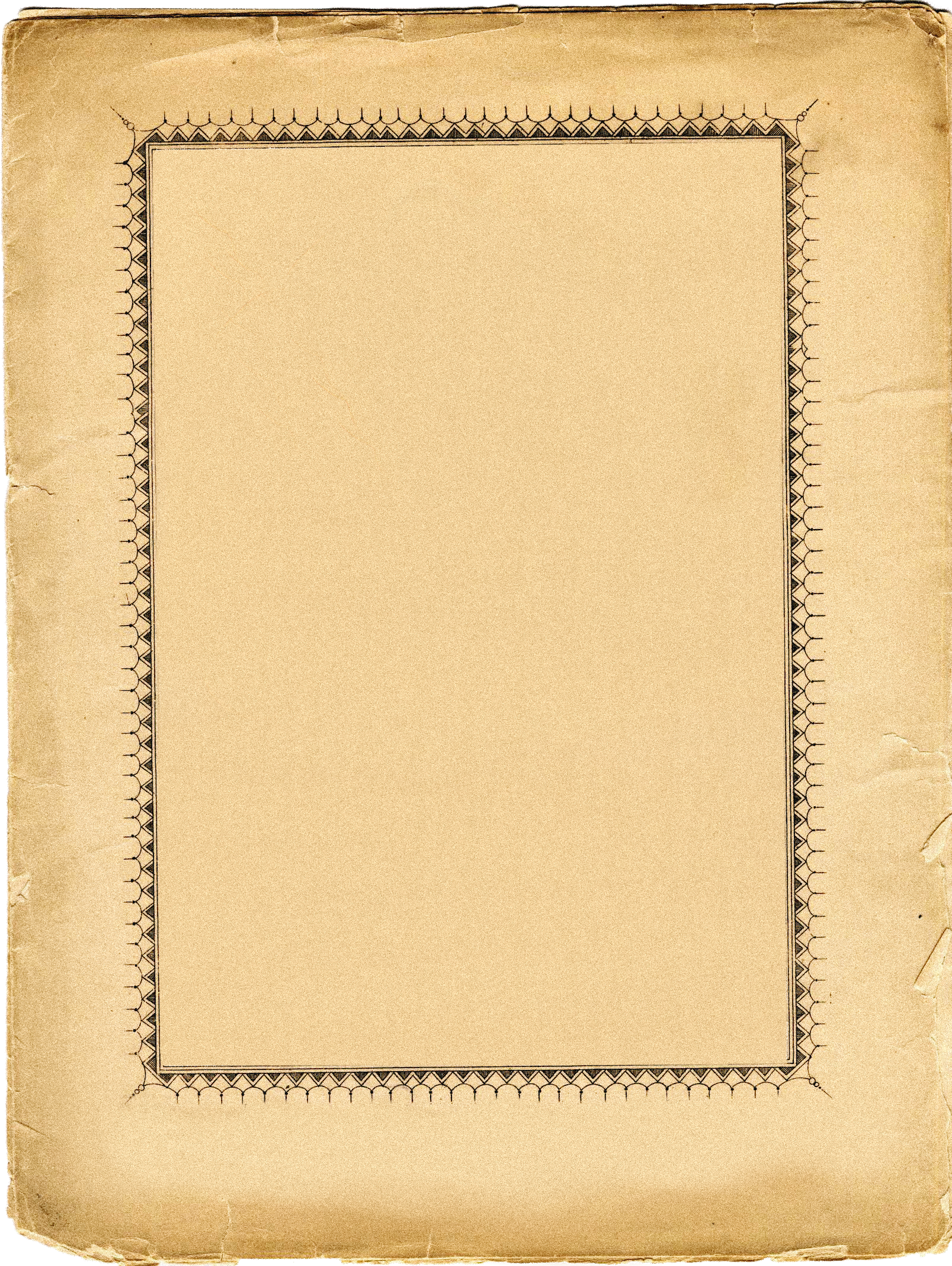 Vintage Blank Note Paper Texture