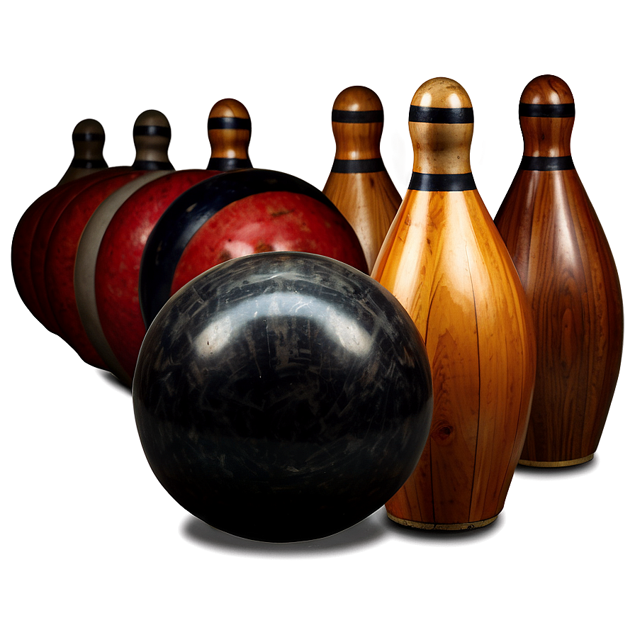 Vintage Bowling Ball Photo Png 05232024