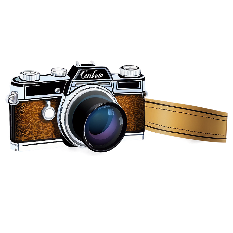 Vintage Camera Clipart Png 7