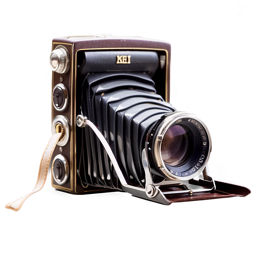 Vintage Camera With Film Png 06212024