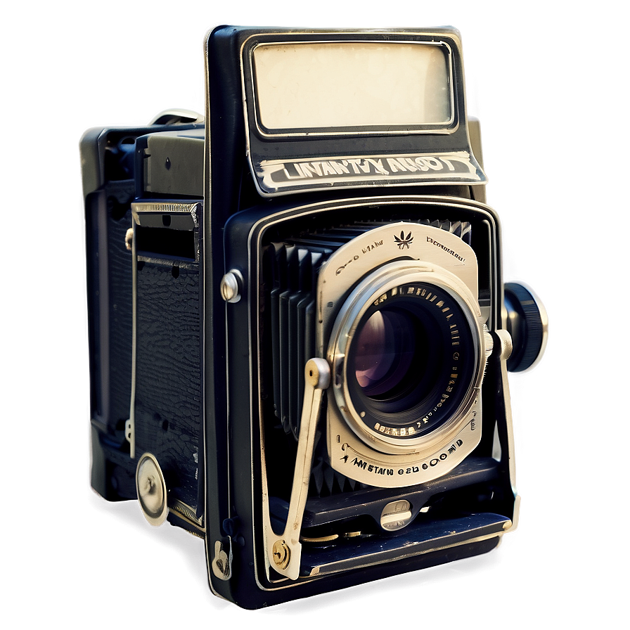 Vintage Camera With Film Png Kjr10