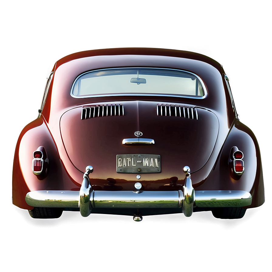 Vintage Car Back Png 06262024