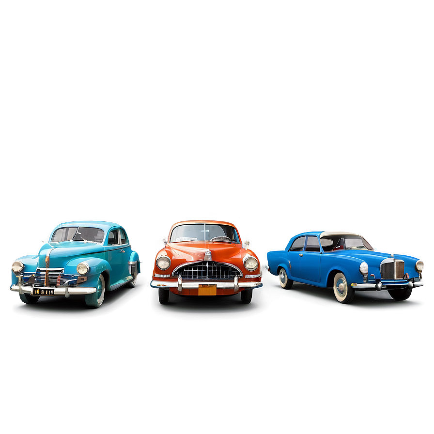 Vintage Car Collection Png 88