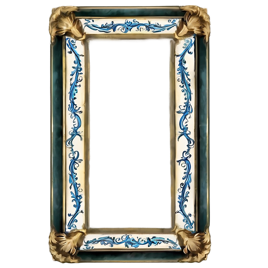 Vintage Certificate Frame Png 19