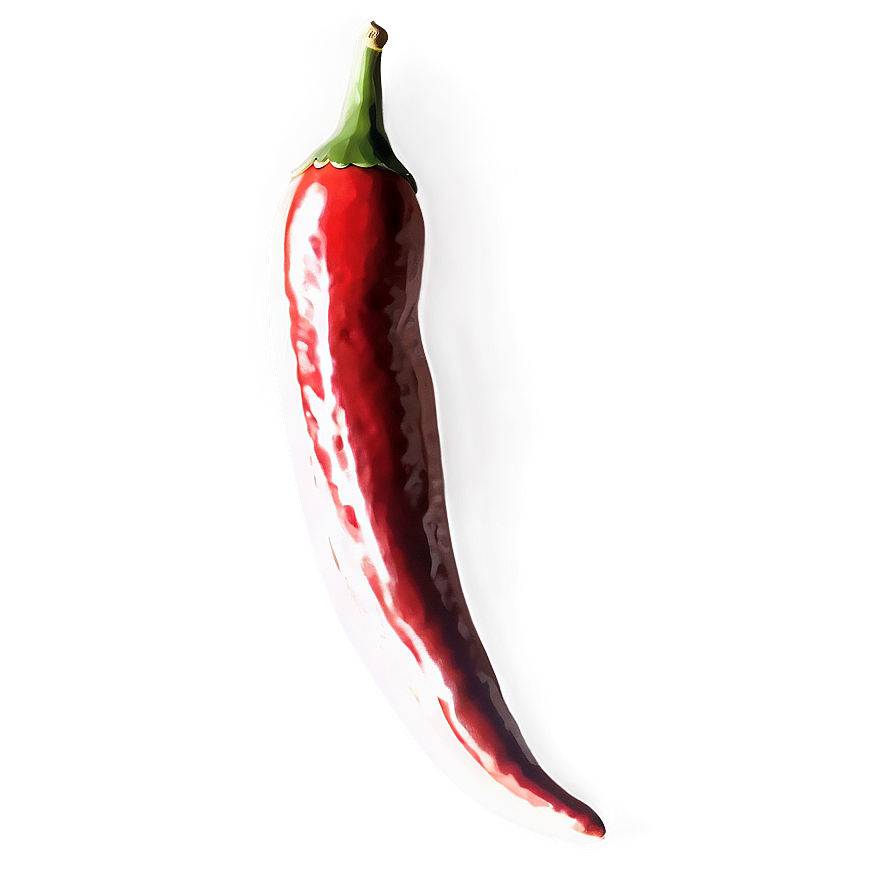 Vintage Chili Pepper Png 14