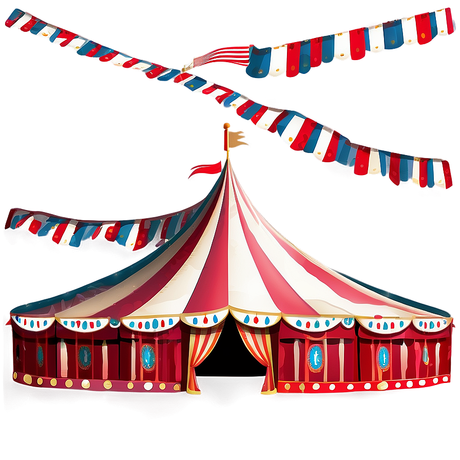 Vintage Circus Marquee Png Fwf1