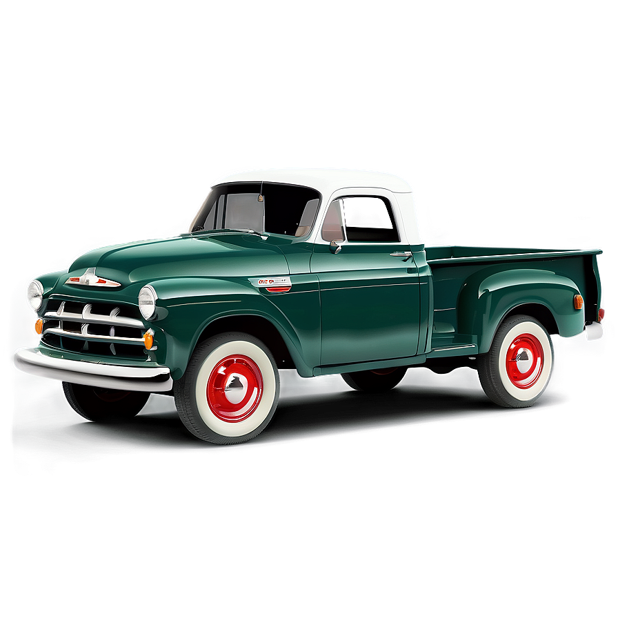 Vintage Classic Pickup Truck Png Awr