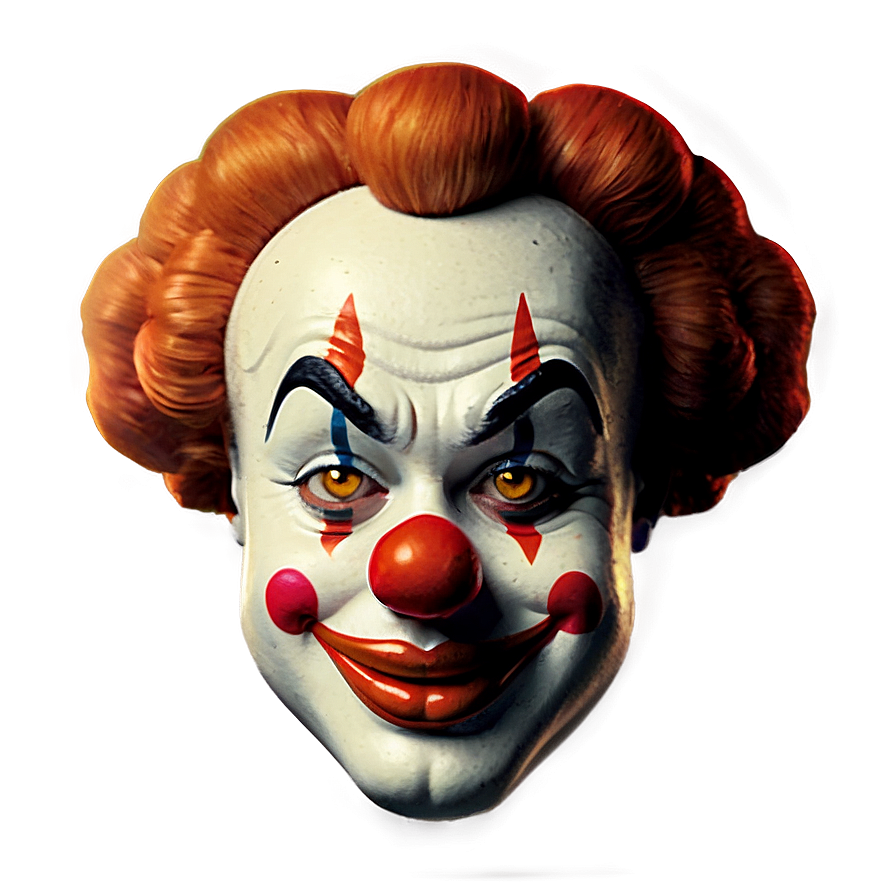 Vintage Clown Emoji Png 64