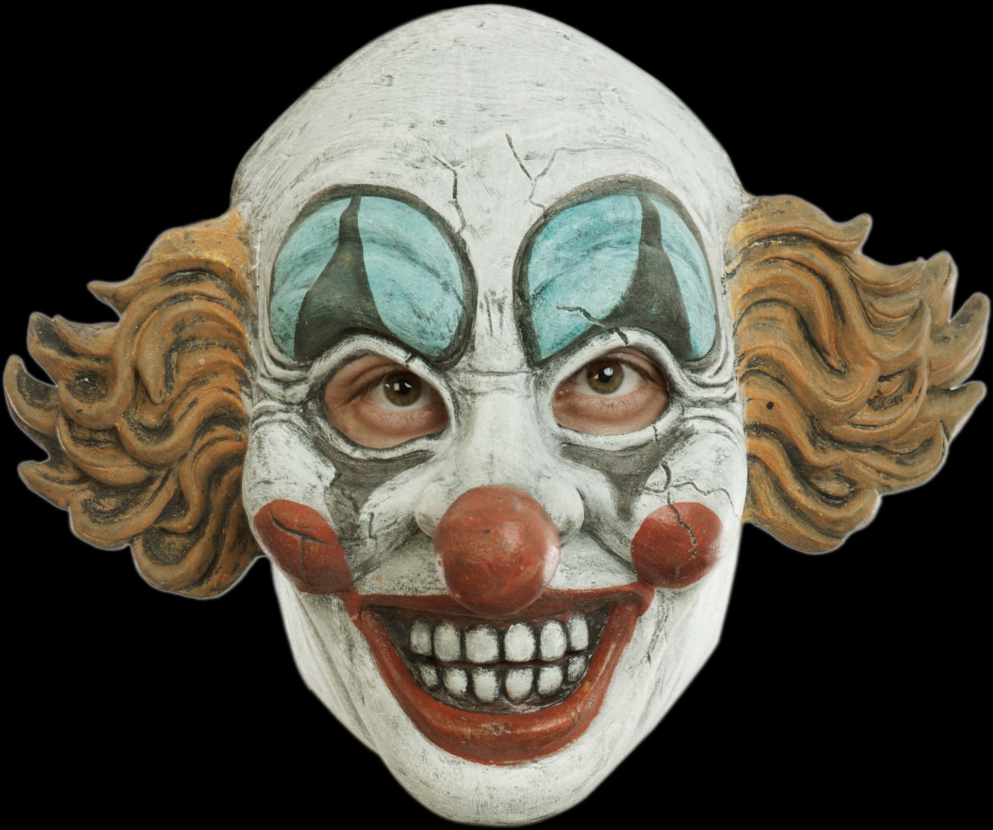 Vintage Clown Mask Portrait