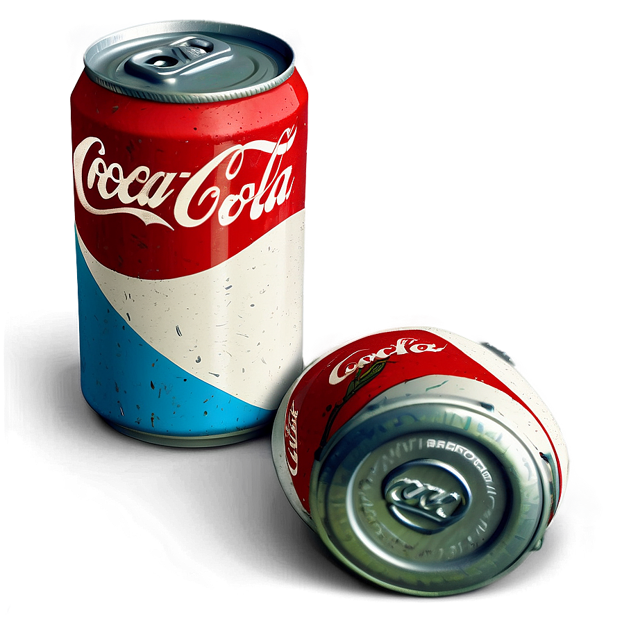 Vintage Coca Cola Can Design Png 06122024