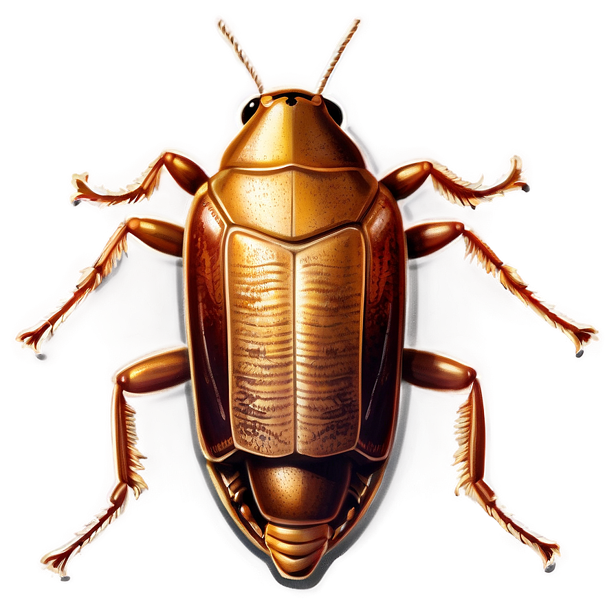 Vintage Cockroach Illustration Png 57