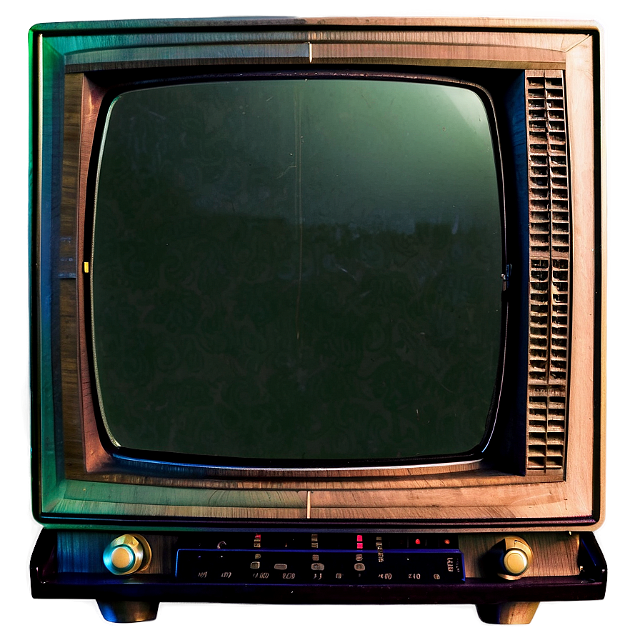 Vintage Color Television Png 51