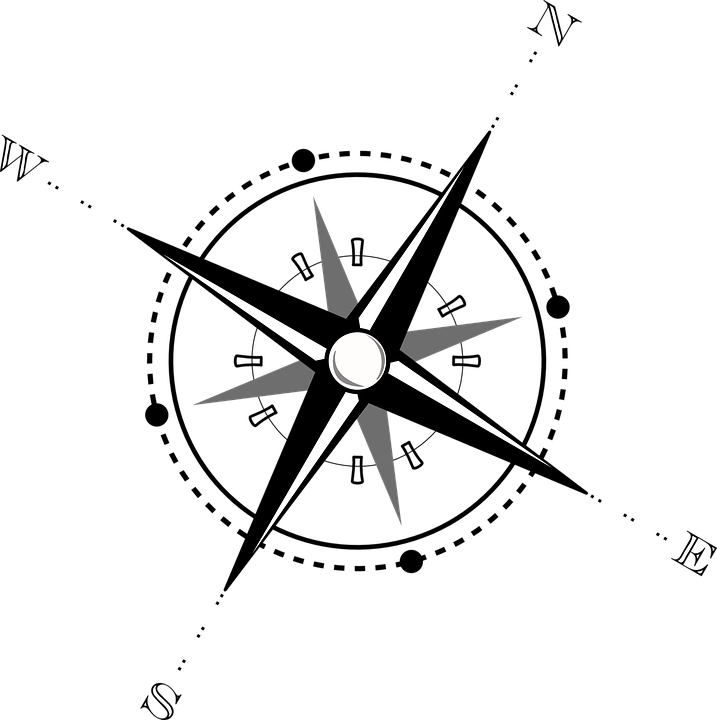 Vintage Compass Graphic