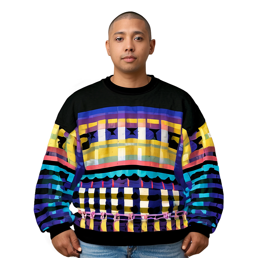 Vintage Crewneck Pullover Png 10