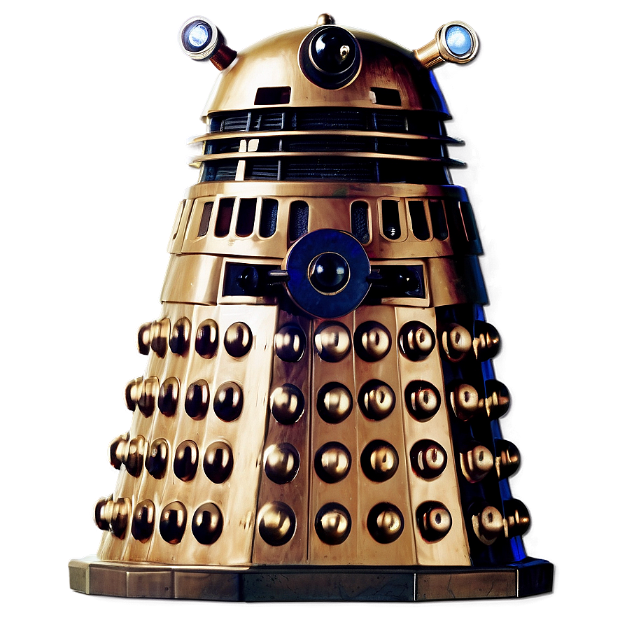 Vintage Dalek Poster Png 06242024