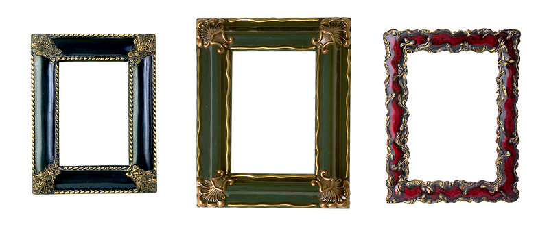 Vintage Decorative Picture Frames