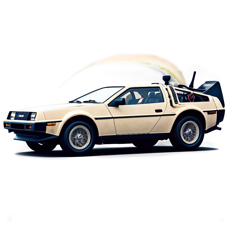 Vintage Delorean Model Illustration Png Ykv