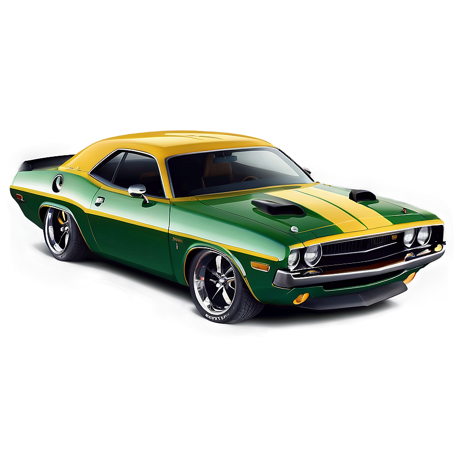 Vintage Dodge Challenger Png 8