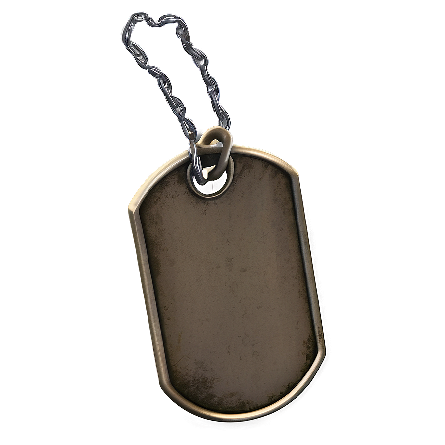 Vintage Dog Tags Png Oyk17