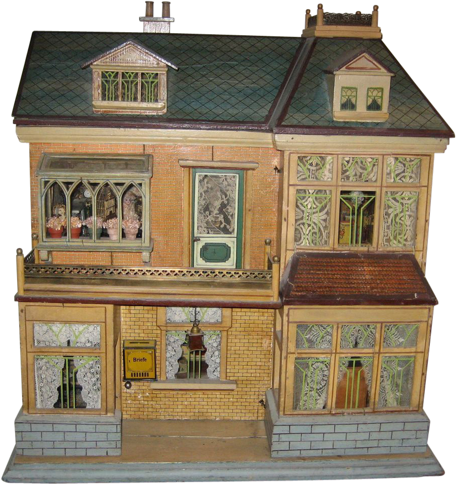 Vintage Dollhouse Exterior