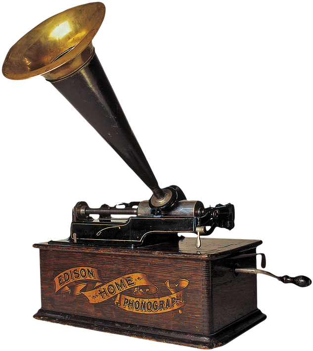 Vintage Edison Home Phonograph.png