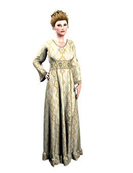 Vintage Elegance3 D Model