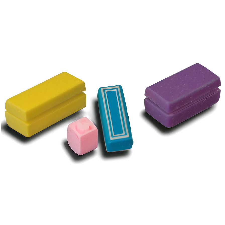 Vintage Eraser Collection Png 83