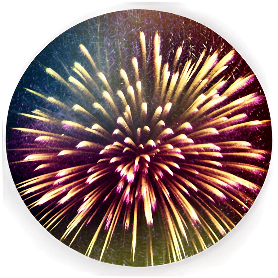 Vintage Fireworks Png 05042024
