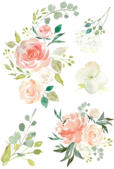 Vintage Floral Arrangement Design