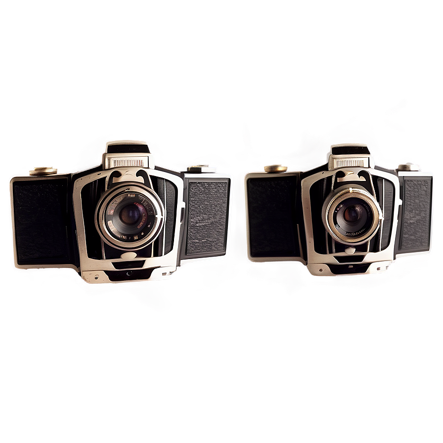 Vintage Folding Camera Png Hny