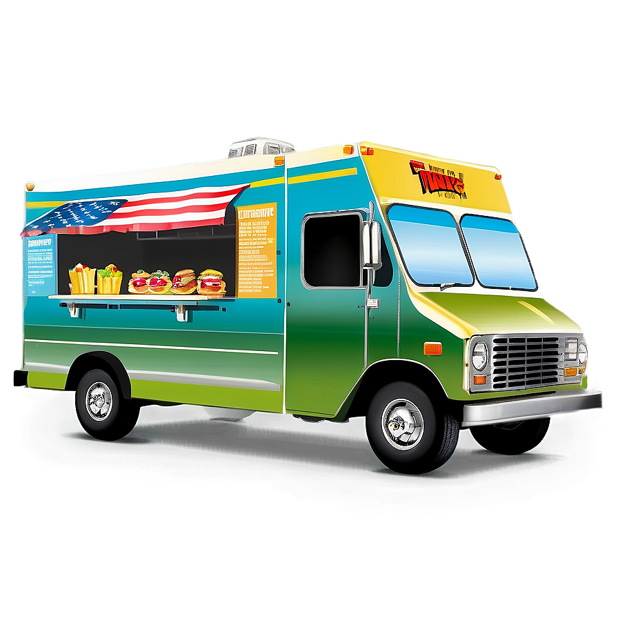 Vintage Food Truck Png Ioy