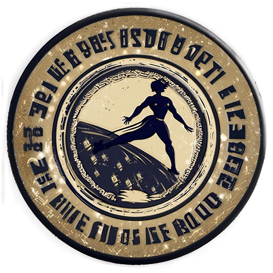 Vintage Frisbee Design Png Dio